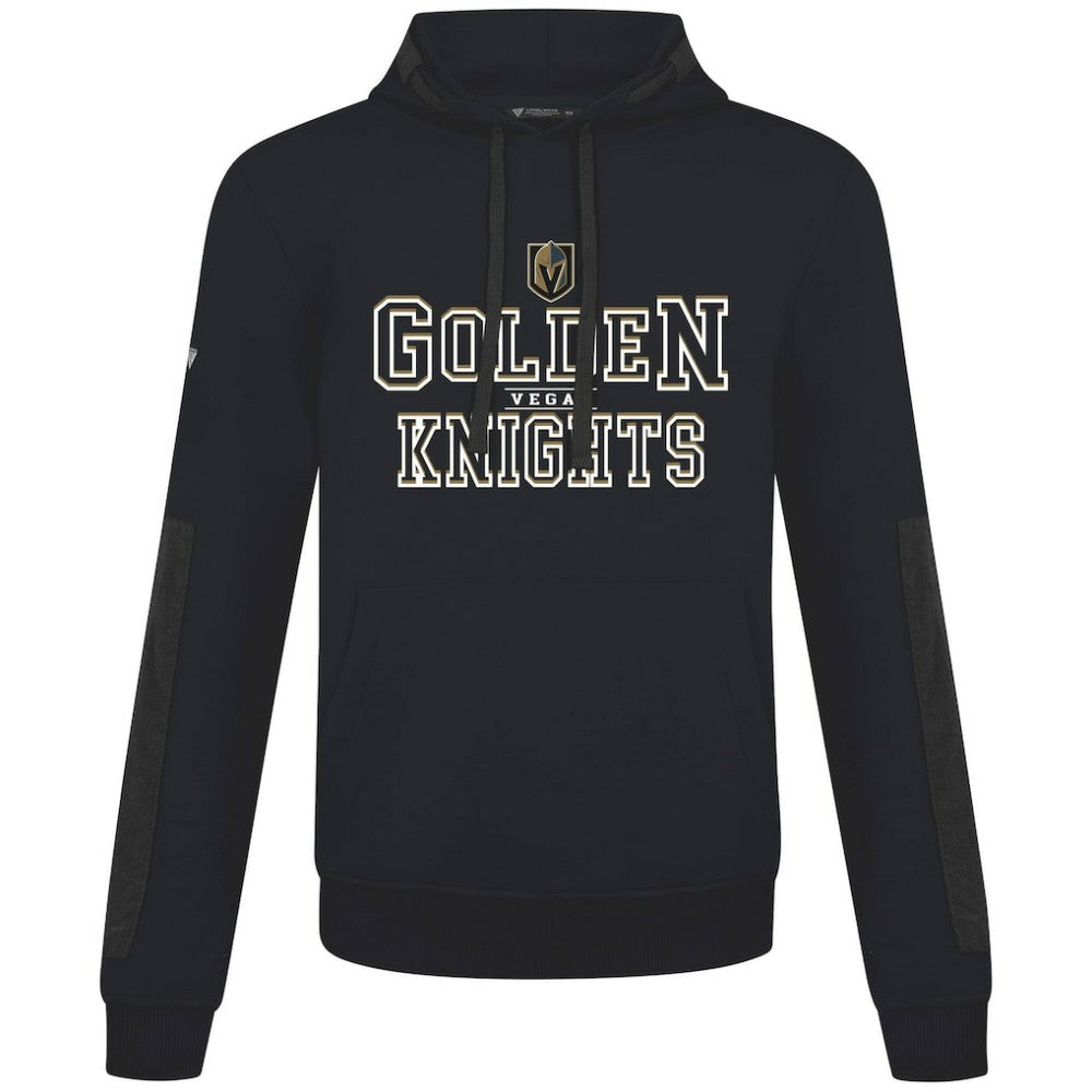 Vegas Golden Knights Levelwear Bombay Journey Pullover Hoodie - Black | NHL Clearance