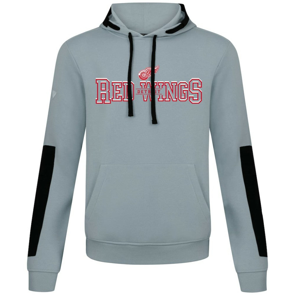 Detroit Red Wings Levelwear Bombay Journey Pullover Hoodie - Gray | NHL Clearance