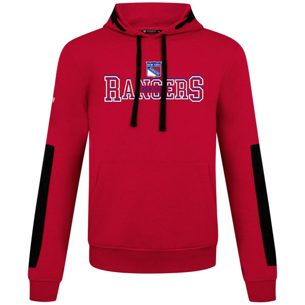 New York Rangers Levelwear Bombay Journey Pullover Hoodie - Red | NHL Clearance