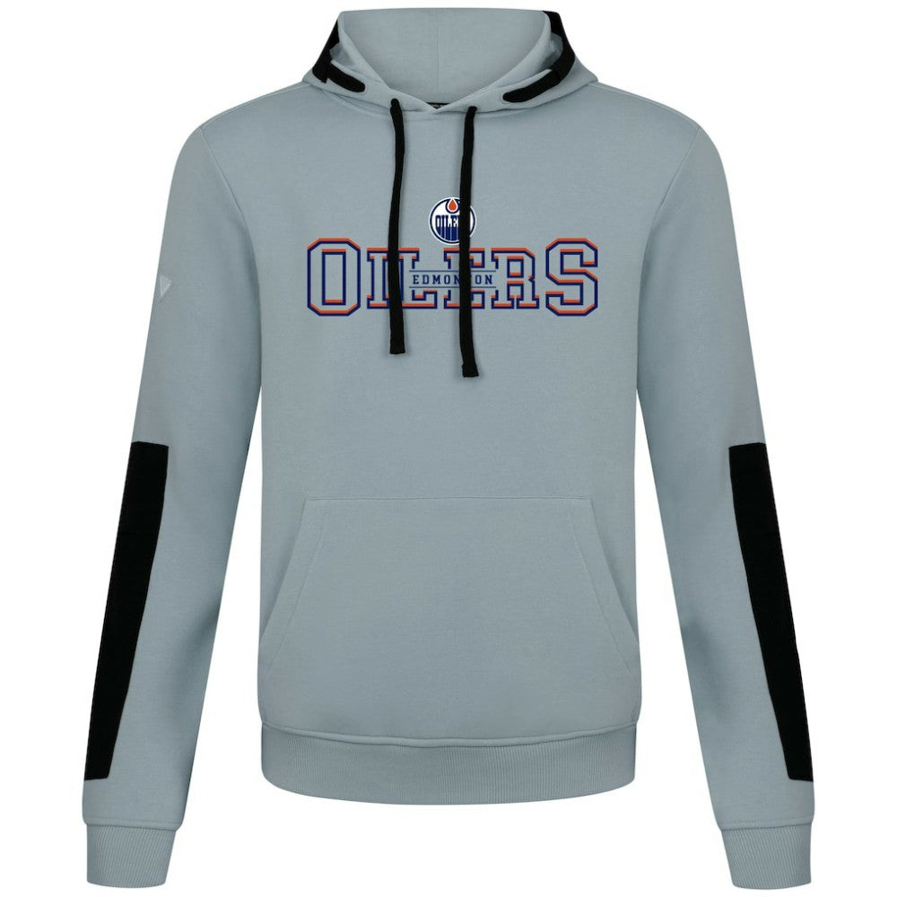 Edmonton Oilers Levelwear Bombay Journey Pullover Hoodie - Gray | NHL sale
