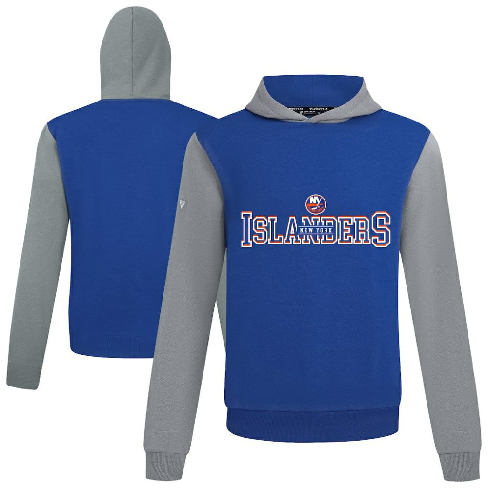 New York Islanders Levelwear Ultimate Journey Pullover Hoodie - Royal/Gray | NHL online