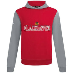 Chicago Blackhawks Levelwear Ultimate Journey Pullover Hoodie - Red/Gray | NHL online