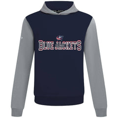Columbus Blue Jackets Levelwear Ultimate Journey Pullover Hoodie - Navy/Gray | NHL Lifestyle