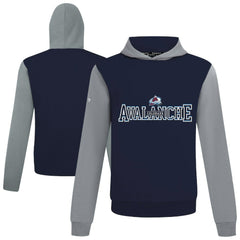 Colorado Avalanche Levelwear Ultimate Journey Pullover Hoodie - Navy/Gray | NHL Clearance