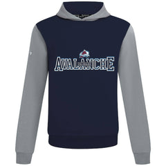 Colorado Avalanche Levelwear Ultimate Journey Pullover Hoodie - Navy/Gray | NHL Clearance