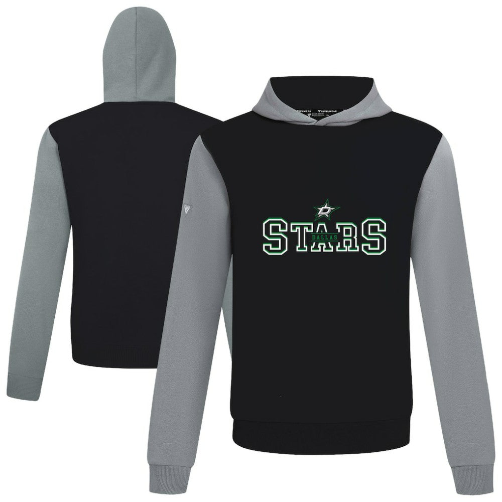 Dallas Stars Levelwear Ultimate Journey Pullover Hoodie - Black/Gray | NHL online