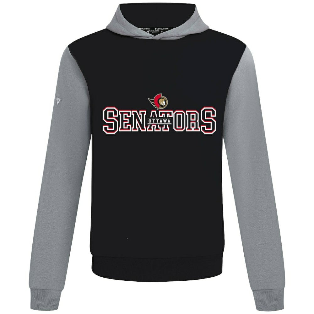 Ottawa Senators Levelwear Ultimate Journey Pullover Hoodie - Black/Gray | NHL sale