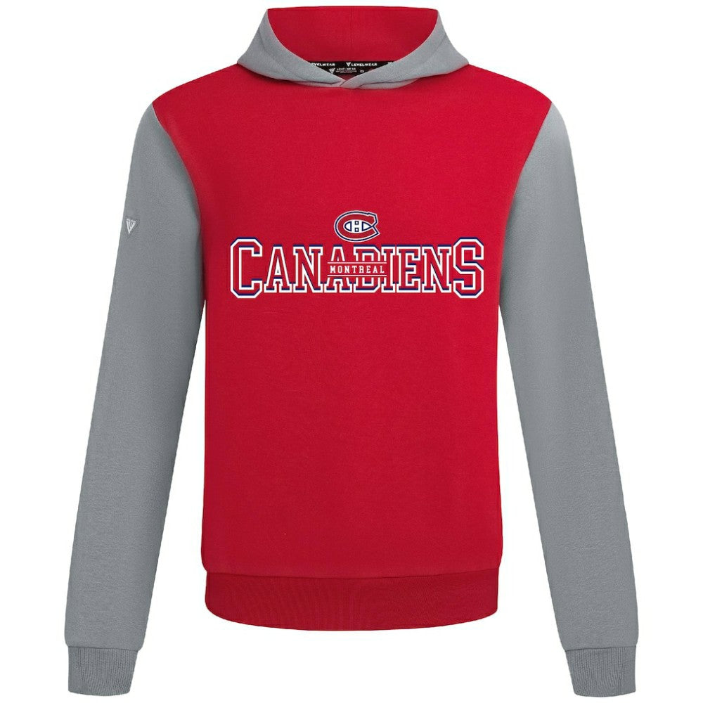 Montreal Canadiens Levelwear Ultimate Journey Pullover Hoodie - Red/Gray | NHL online