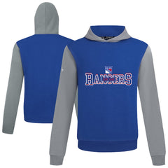 New York Rangers Levelwear Ultimate Journey Pullover Hoodie - Blue/Gray | NHL discount
