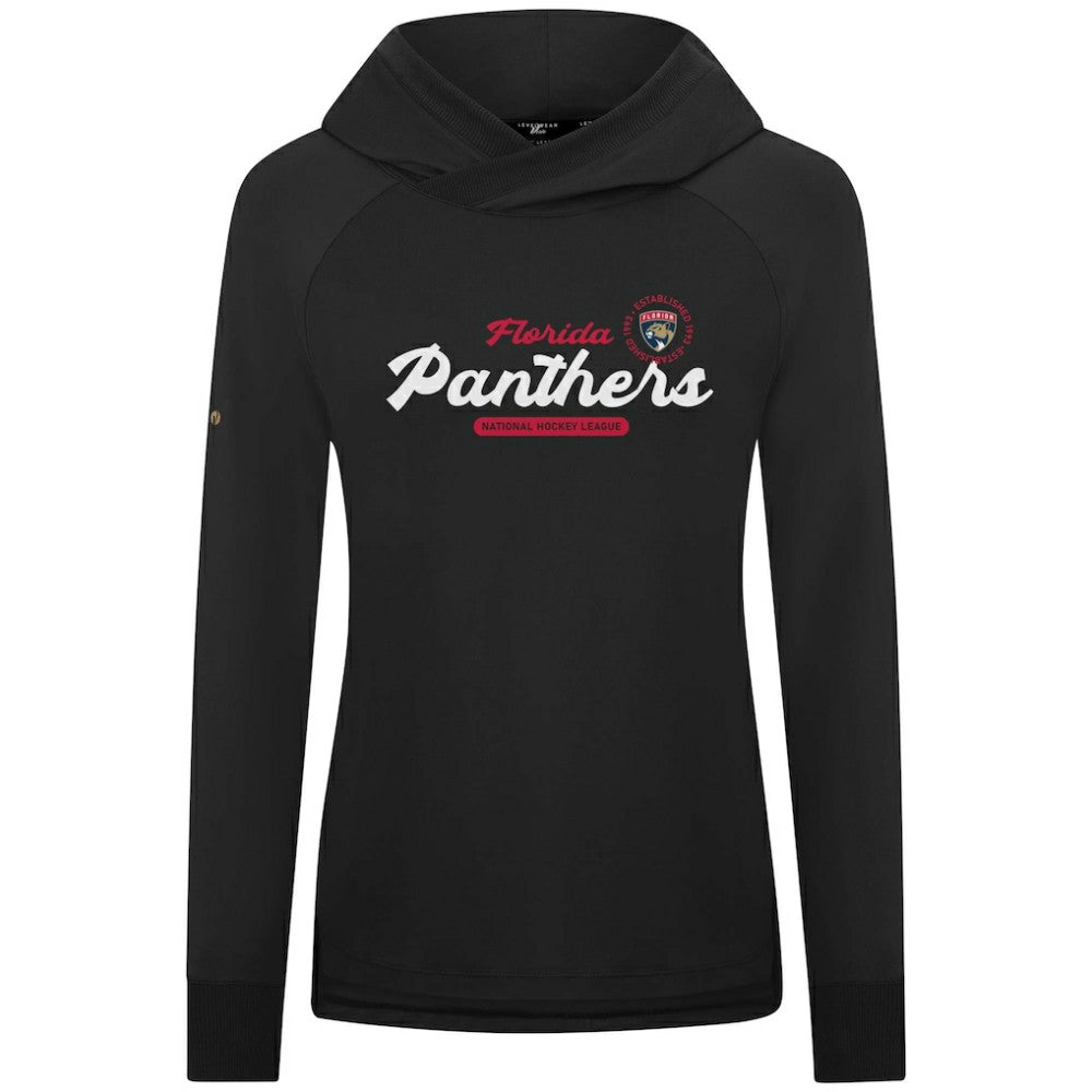 Florida Panthers Levelwear Women's Slender Monument Raglan Pullover Hoodie - Black | NHL online