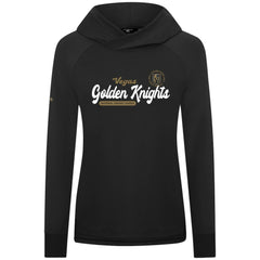 Vegas Golden Knights Levelwear Women's Slender Monument Raglan Pullover Hoodie - Black | NHL sale