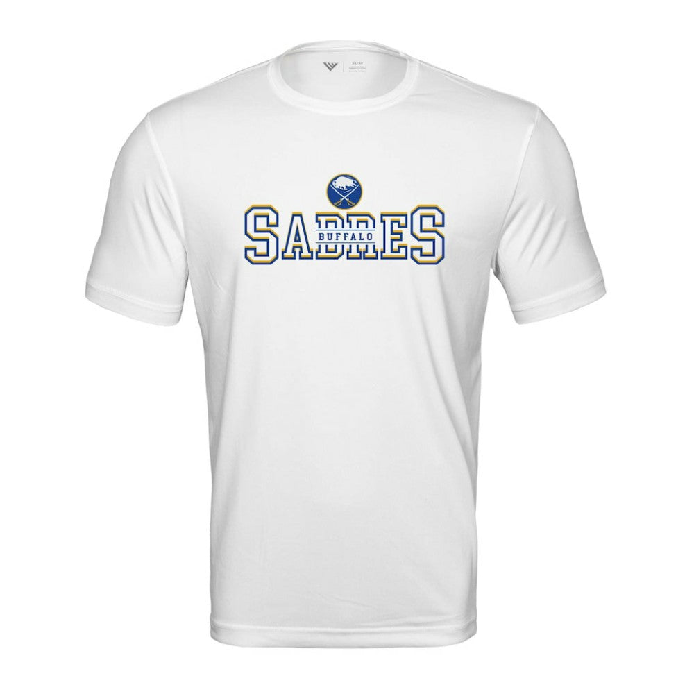 Buffalo Sabres Levelwear Anthem Journey Performance T-Shirt - White | NHL online
