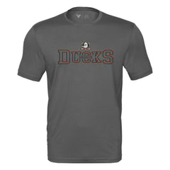 Anaheim Ducks Levelwear Anthem Journey Performance T-Shirt - Charcoal | NHL Clearance