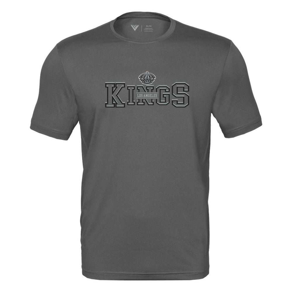 Los Angeles Kings Levelwear Anthem Journey Performance T-Shirt - Charcoal | NHL on sale