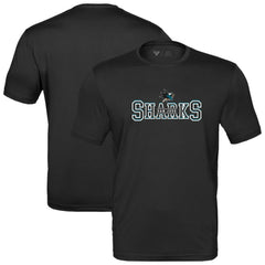 San Jose Sharks Levelwear Anthem Journey Performance T-Shirt - Black | NHL online