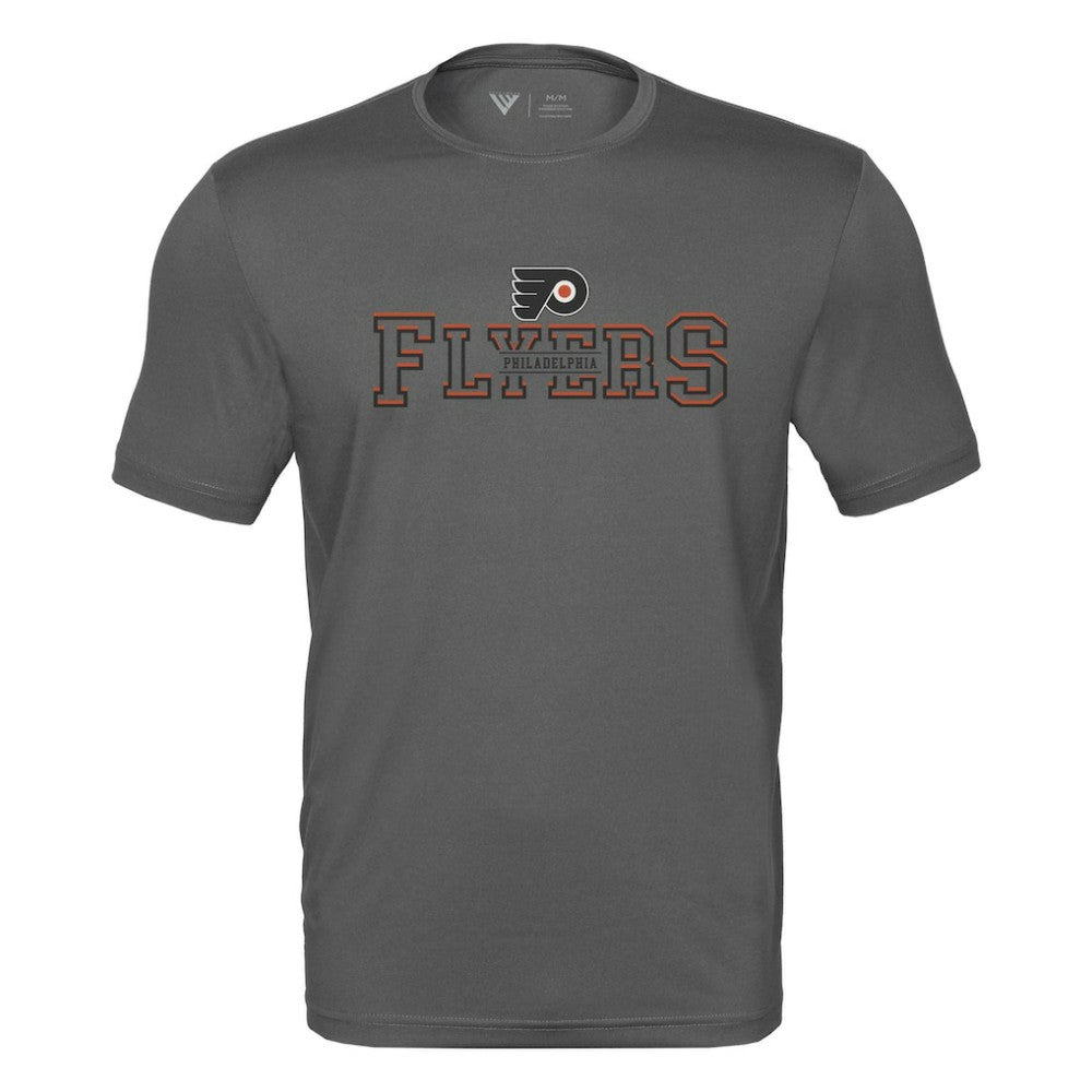 Philadelphia Flyers Levelwear Anthem Journey Performance T-Shirt - Charcoal | NHL Lifestyle