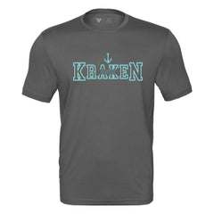 Seattle Kraken Levelwear Anthem Journey Performance T-Shirt - Charcoal | NHL Lifestyle