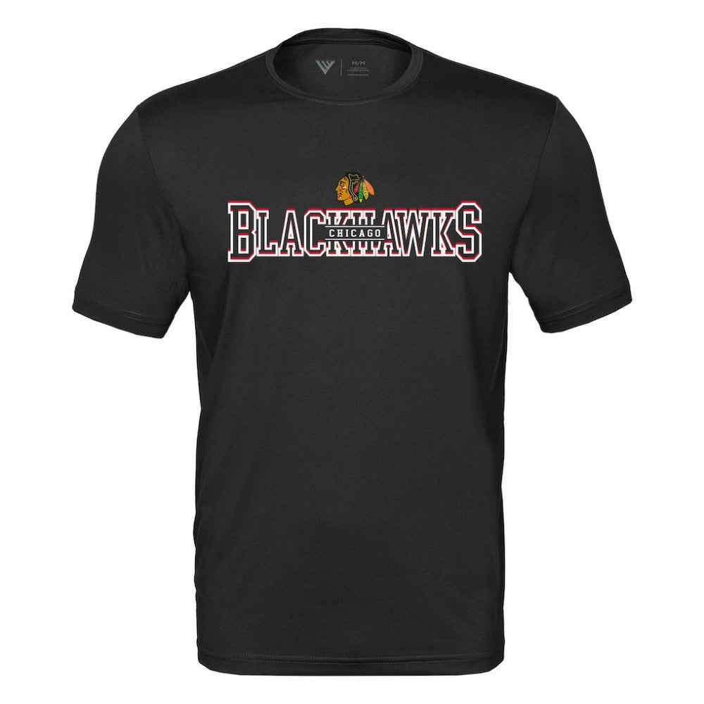 Chicago Blackhawks Levelwear Anthem Journey Performance T-Shirt - Black | NHL discount