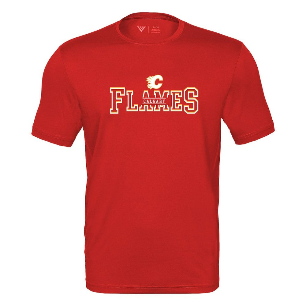 Calgary Flames Levelwear Anthem Journey Performance T-Shirt - Red | NHL discount