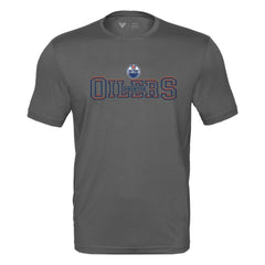 Edmonton Oilers Levelwear Anthem Journey Performance T-Shirt - Charcoal | NHL near me