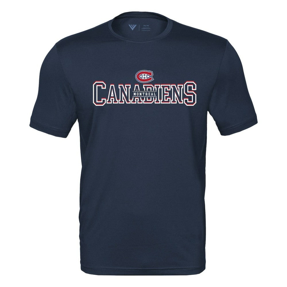 Montreal Canadiens Levelwear Anthem Journey Performance T-Shirt - Navy | NHL online