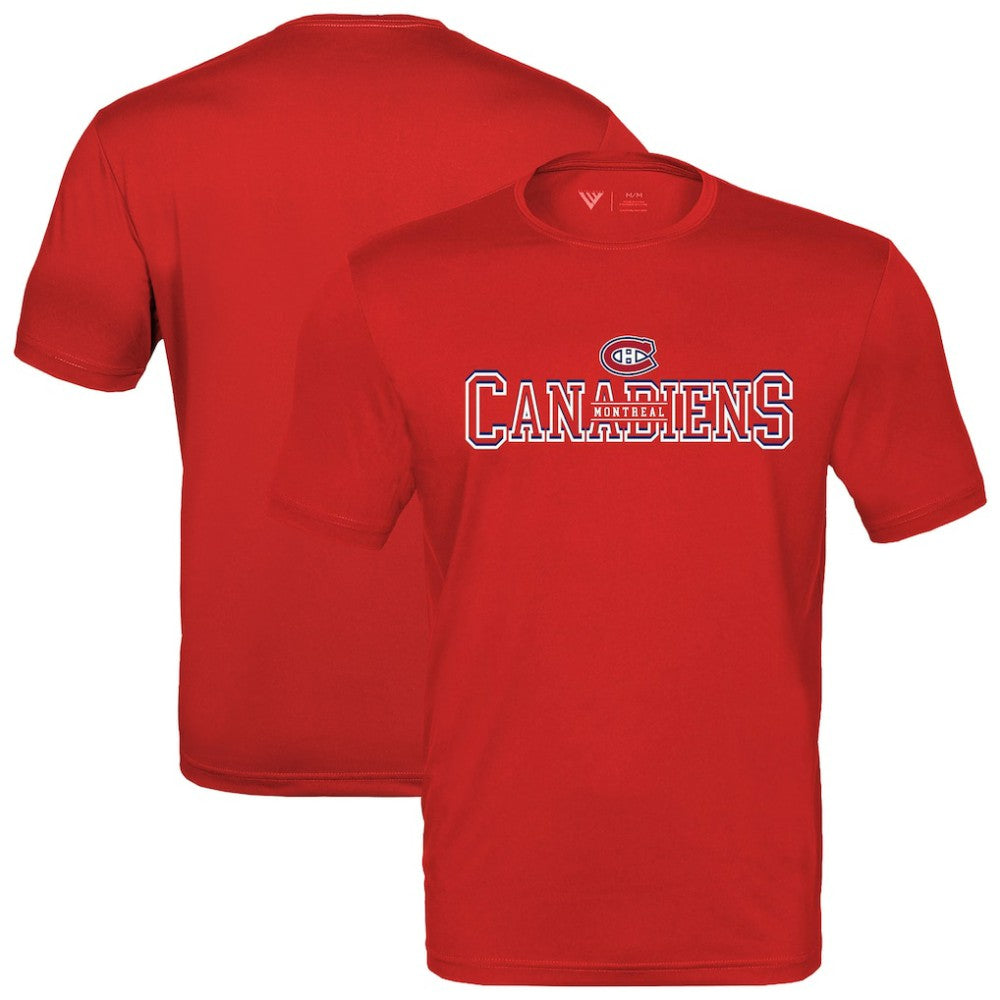 Montreal Canadiens Levelwear Anthem Journey Performance T-Shirt - Red | NHL Lifestyle