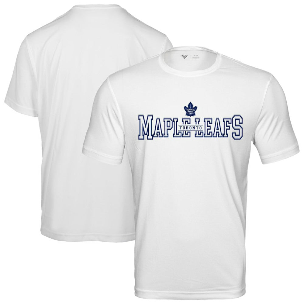 Toronto Maple Leafs Levelwear Anthem Journey Performance T-Shirt - White | NHL Clearance