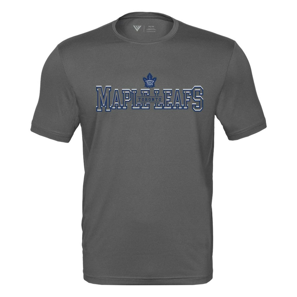 Toronto Maple Leafs Levelwear Anthem Journey Performance T-Shirt - Charcoal | NHL Lifestyle