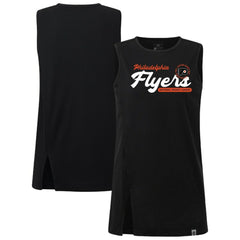 Philadelphia Flyers Levelwear Women's Influx Monument Tank Top - Black | NHL on sale