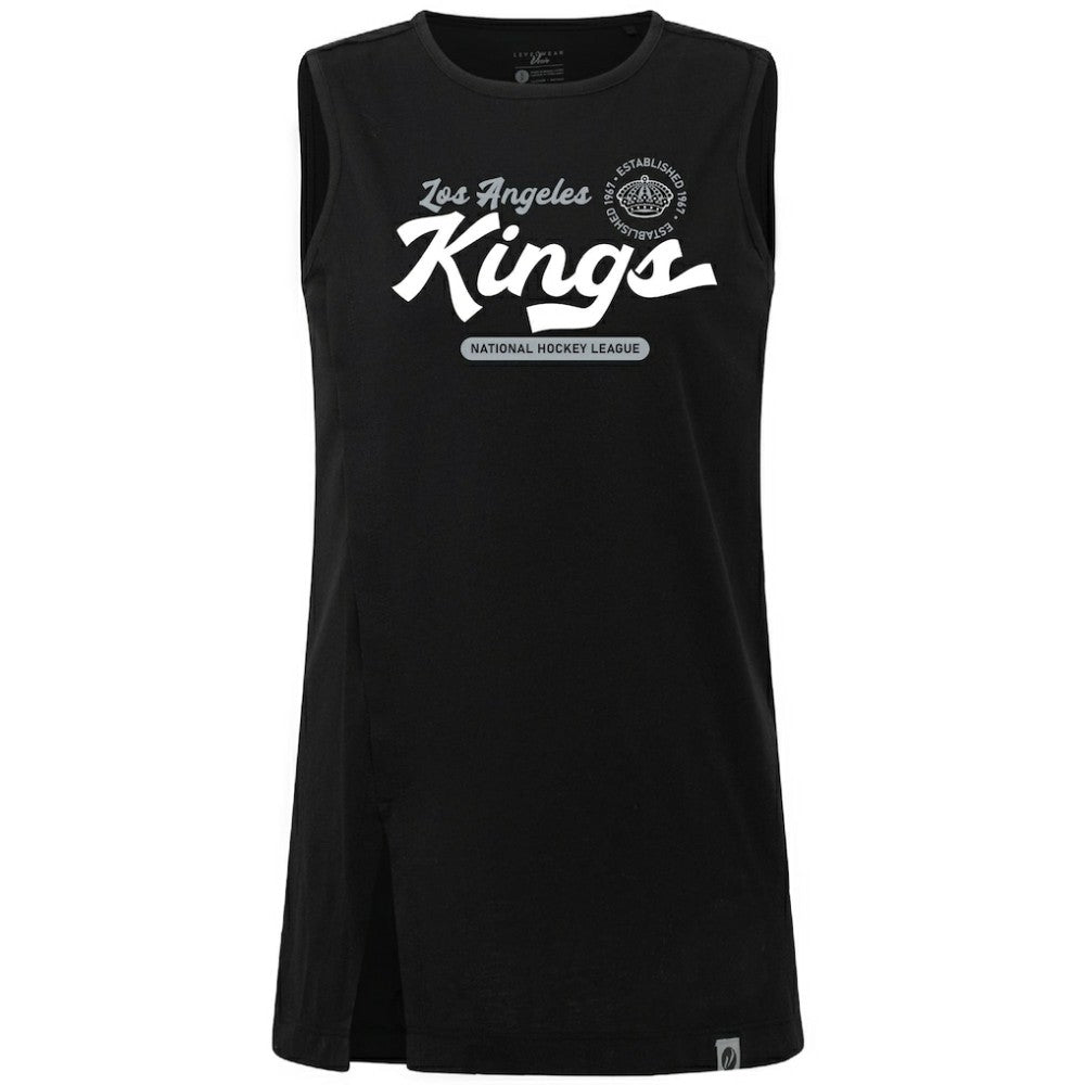 Los Angeles Kings Levelwear Women's Influx Monument Tank Top - Black | NHL online