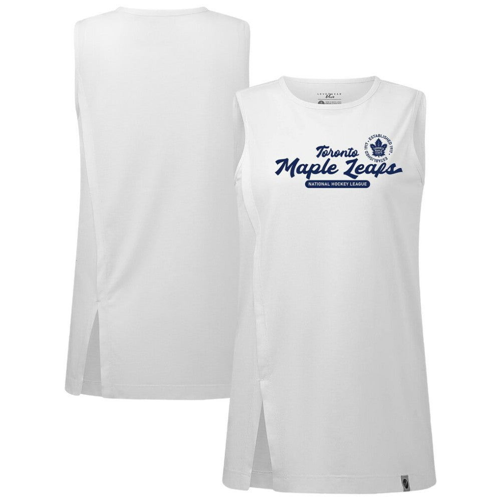 Toronto Maple Leafs Levelwear Women's Influx Monument Tank Top - White | NHL online