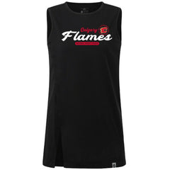 Calgary Flames Levelwear Women's Influx Monument Tank Top - Black | NHL near me