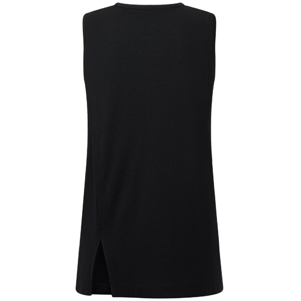 Calgary Flames Levelwear Women's Influx Monument Tank Top - Black | NHL near me