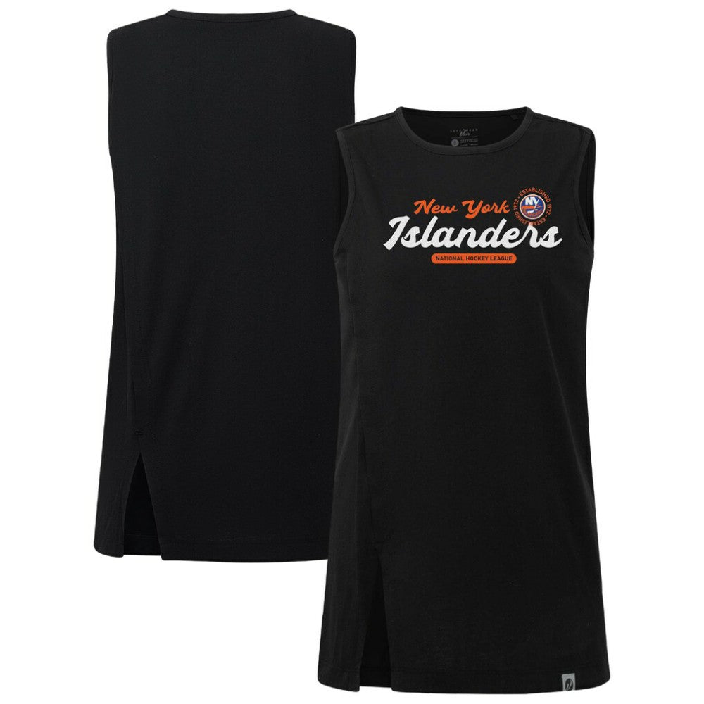New York Islanders Levelwear Women's Influx Monument Tank Top - Black | NHL online