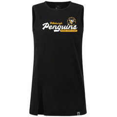 Pittsburgh Penguins Levelwear Women's Influx Monument Tank Top - Black | NHL Clearance
