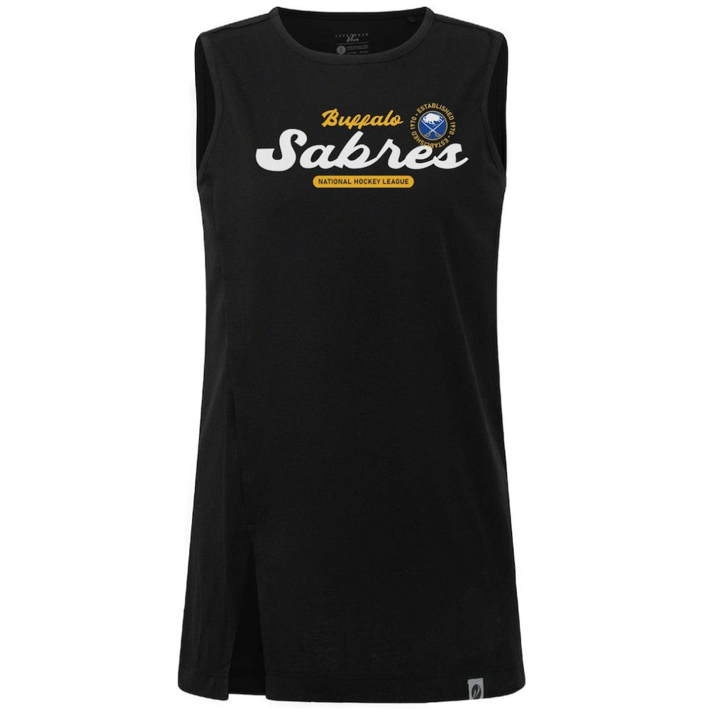 Buffalo Sabres Levelwear Women's Influx Monument Tank Top - Black | NHL on sale