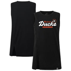 Anaheim Ducks Levelwear Women's Influx Monument Tank Top - Black | NHL online
