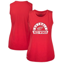 Detroit Red Wings Levelwear Women's Macy Banner Arch Tank Top - Red | NHL on sale