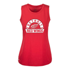 Detroit Red Wings Levelwear Women's Macy Banner Arch Tank Top - Red | NHL on sale