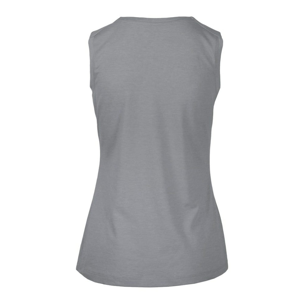 Anaheim Ducks Levelwear Women's Macy Banner Arch Tank Top - Gray | NHL on sale