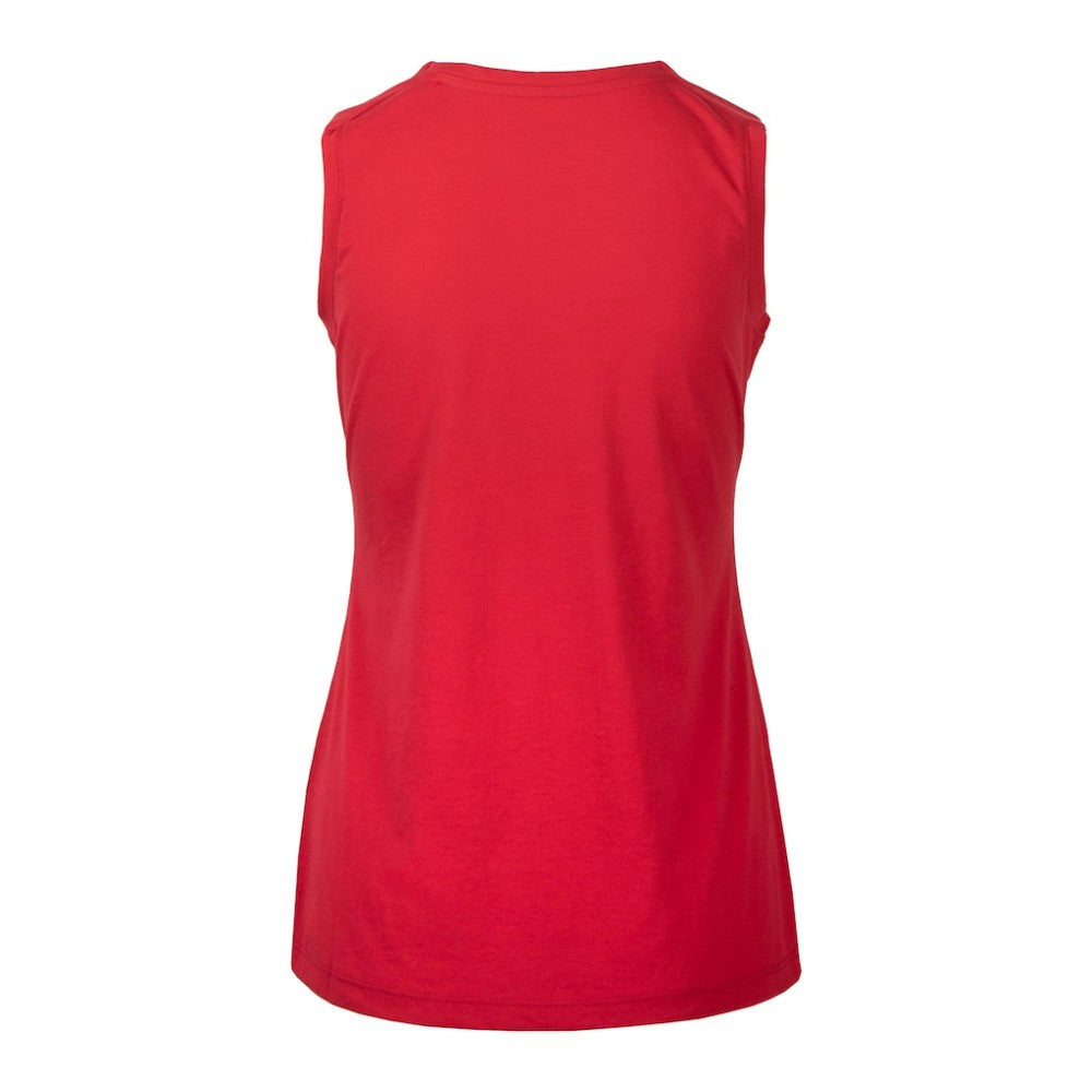 New Jersey Devils Levelwear Women's Macy Banner Arch Tank Top - Red | NHL online