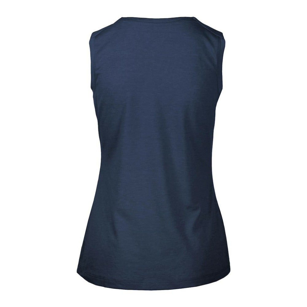 Florida Panthers Levelwear Women's Macy Banner Arch Tank Top - Navy | NHL on sale
