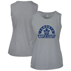 Toronto Maple Leafs Levelwear Women's Macy Banner Arch Tank Top - Gray | NHL discount