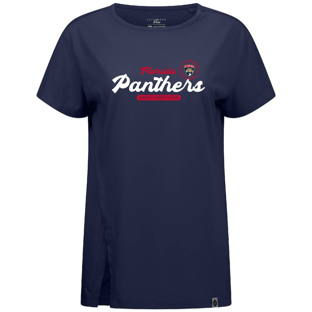 Florida Panthers Levelwear Women's Influx Monument T-Shirt - Navy | NHL near me