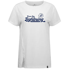 Tampa Bay Lightning Levelwear Women's Influx Monument T-Shirt - White | NHL sale
