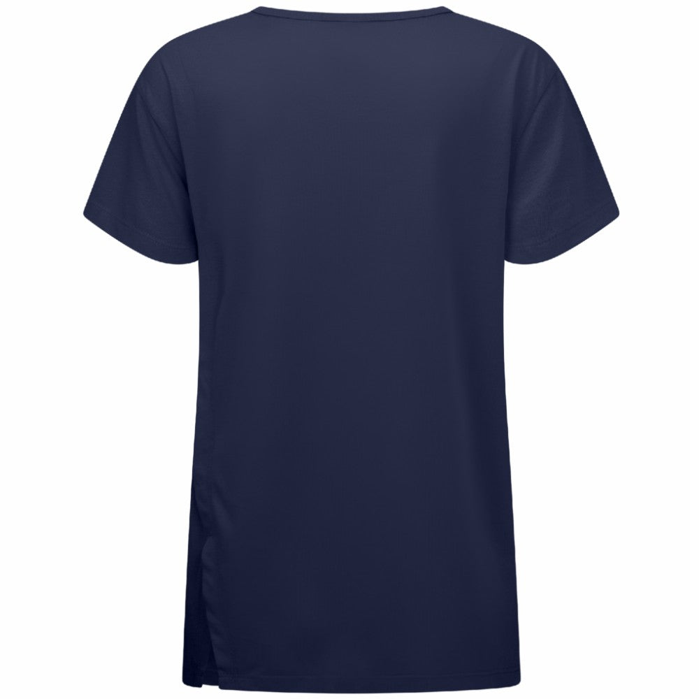 Washington Capitals Levelwear Women's Influx Monument T-Shirt - Navy | NHL Clearance