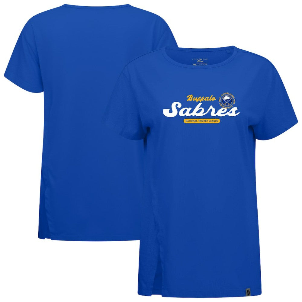 Buffalo Sabres Levelwear Women's Influx Monument T-Shirt - Royal | NHL on sale