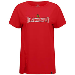 Chicago Blackhawks Levelwear Women's Influx Journey T-Shirt - Red | NHL on sale