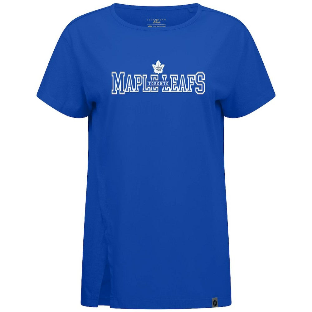 Toronto Maple Leafs Levelwear Women's Influx Journey T-Shirt - Royal | NHL Lifestyle