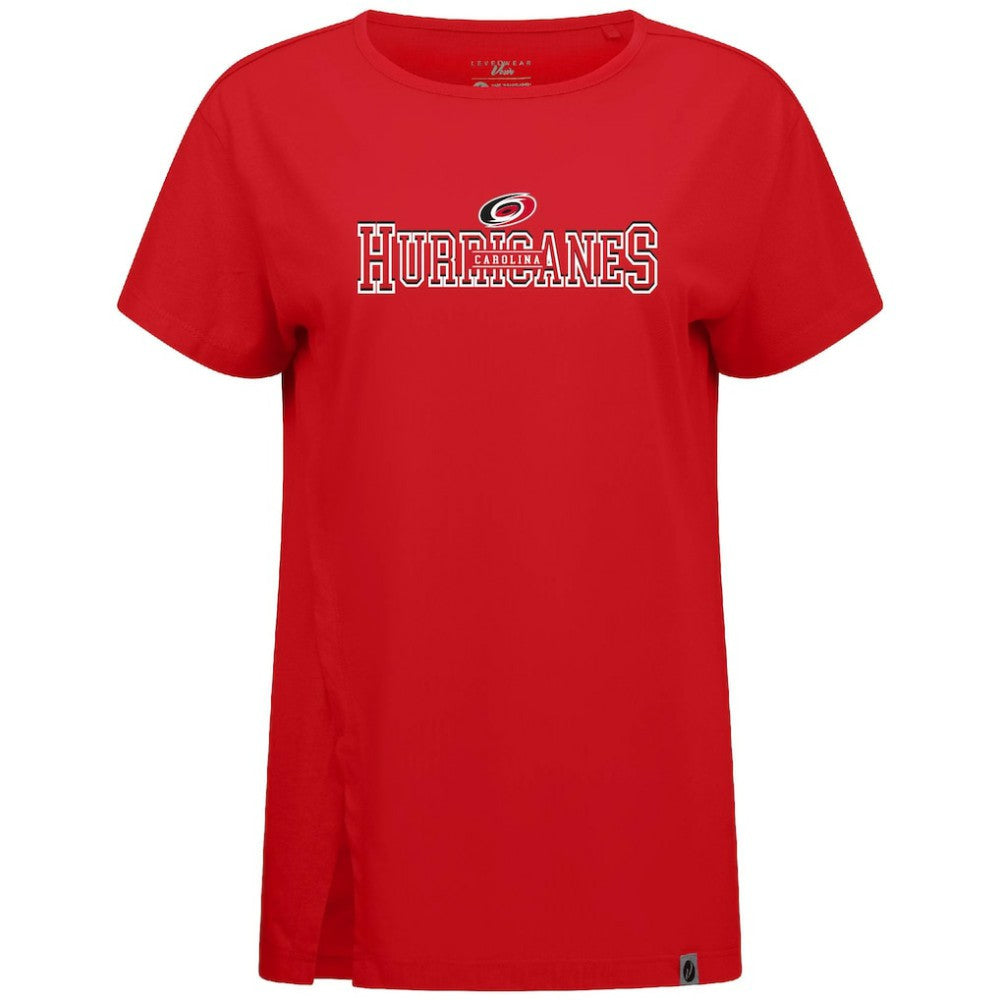 Carolina Hurricanes Levelwear Women's Influx Journey T-Shirt - Red | NHL sale